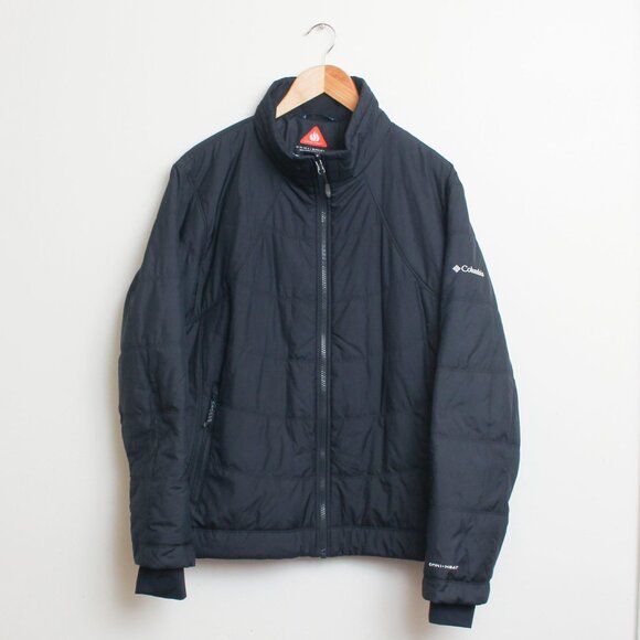 Columbia Omni-Shield Jacket Men 2X Black Water Repelent (Youth) - Picture 1 of 11